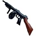 20er Jahre Aufblasbares Gewehr aufblasbar 75 cm Mafiagewehr Gangster Chicago Al Capone
