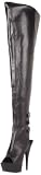 Pleaser Women's Delight-3015/B/LE Boot