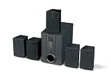 Curtis HTIB1002 Home Theater Surround Sound Speaker System BLACK