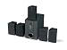Curtis HTIB1002 Home Theater Surround Sound Speaker System BLACK