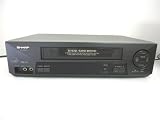 VCA593 SHARP 4 Head VHS Mono VCR ** Ships Fast ** Warranty**
