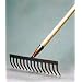 Unimet Gartenrechen 14 Zink.+Stiel 2003488