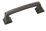 Amerock BP53030-ORB Mulholland Pull 3-Inch Center, Oil Rubbed Bronze