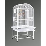 32 X 23 X 68 Wrought Iron Dome Top Bird Cage