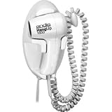 Andis 30760 Wall Mounted Hang Up 1600 Watt Hair Dryer with Night Light