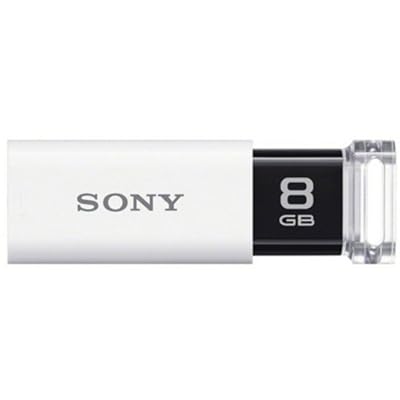 Sony Micro Vault U Click 8GB USB Pen Drive (White)