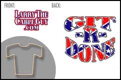 Larry the Cable Guy Rebel Git-R-Done T-Shirt