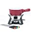 Kitchen & Housewares : Trudeau Cheese / Chocolate Multi-Purpose Fondue, Red, 10 Piece Set
