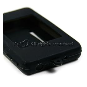 Clear/White Silicone Skin Rubber Cover Case Belt CLIP for iriver Clix 2 Generation mp3