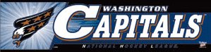 NHL Hockey Washington Capitals Bumper Sticker