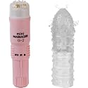 Juli Ashton Pocket Rocket Personal Body Massager with Clear Sleeve