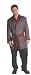 Mens Cocktail Paisley Smoking Jacket (No Pants)