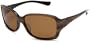 Oakley Women's Discreet Polarized Sunglasses,Tiger Eye Frame/Bronze Polarized Lens,one size