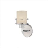 Metropol Wall Sconce in Satin Nickel