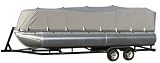 GSI Super Quality All-Seasons Weather-Resistant Cover for Pontoon Boat - Size: 21' to 24.6', Up to 100