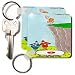 Londons Times Funny Music Cartoons - Waning Popularity - Key Chains