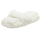 Dearfoams Women's Microfiber Terry Curl Thong