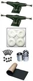 Pro Skateboard Trucks, Grip Tape, Wheels, Hardware Package