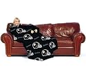 Pittsburgh Steelers Adult Comfy Throw Blanket with Sleeves