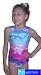 Sporting Goods : Blue, pink, tropical tank leotard