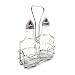 CRUETS W/WIRE RACK 5OZ, SET 2EA, 06-0657 TRAEX CONDIMENT DISPENSERS