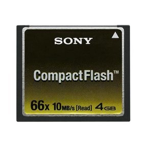 Sony - Flash memory card - 4 GB - 66x - CompactFlash