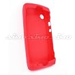 Sharp Sidekick 2008 (T-Mobile) Silicone Protector Soft Rubber Skin Case Red