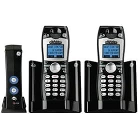 General Electric 28127FE2 Cell Fusion Cordless Phone with Call Waiting and Caller ID