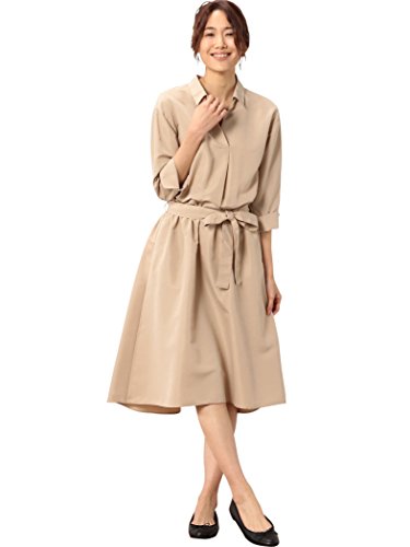 (ユナイテッドアローズ グリーンレーベル リラクシング) UNITED ARROWS green label relaxing RF PE W/リボン SHIRTS ワンピース 35266991962