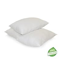 Natural Latex Cushion Pillow with Organic Cotton Covering