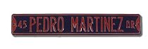 45 Pedro Martinez Authentic Street Sign