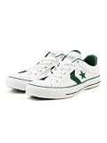 Converse White/Green Star Player Ox Trainers