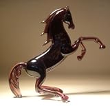 Blown Glass Art Farm Animal Figurine HORSE