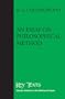 An Essay on Philosophical Method