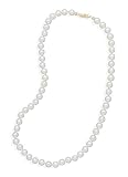 16 14k Yellow Gold 5.5-6mm Freshwater Pearl Necklace