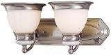 Lite Source Carter 2-lite Polished Steel Wall Lamp Ls-16422ps-fro
