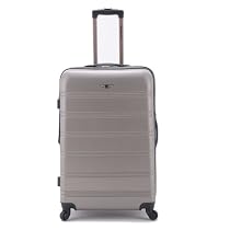 Rockland Luggage 2 Piece Set, Black/Gray
