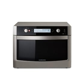 Samsung - CP1395E-S - Micro Ondes / Gril / Chaleur Tournante + Convection Pose Libre - 36 L - 900 W - Argent et Noir