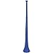 Vuvuzela South African Horn STYLE Plastic Collapsible Blue