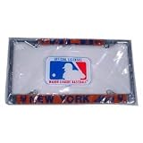 New York Mets Metal License Plate Frame