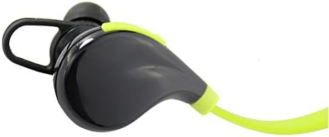 Southmaker [New Version] Update Bluetooth 4.1 Portable Mini Lightweight Wireless Sports/running &Gym/hiking/jogger/exercise Sweatproof Bluetooth Earbuds Bluetooth Headphones (Black_Green)