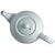Dexam London Pottery 10 Cup Globe Teapot White