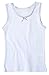 Sportoli Girls Ultra Soft 100% Cotton White Tank Top Undershirts
