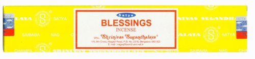 Satya Nag Champa Blessings Incense Sticks - 15g Pack