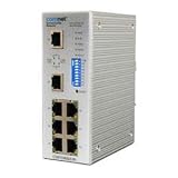 Industrial Grade Managed Ether et Switch w/ (8) 10/100TX Port