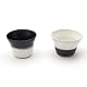 Two Tone Black on White Cup||AFTHB