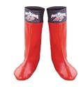 Power Ranger Red Boot Covers Costume Accessory