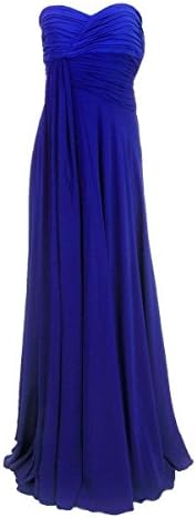 Giambattista Valli Womens Silk Prom Evening Dress Blue 40