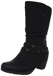 Dockers 314432-311001, Damen Fashion Halbstiefel & Stiefeletten, Schwarz (schwarz), EU 37