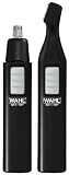Wahl 5567-6001 Ear, Nose and Brow Dual Pack, Multi-head Trimmer, Black